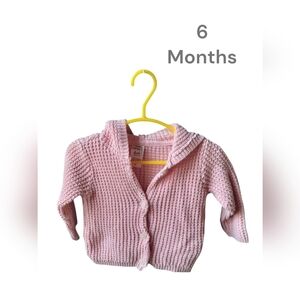 ✅4/25$✅ Carter's 6 Months baby pink‎ vest